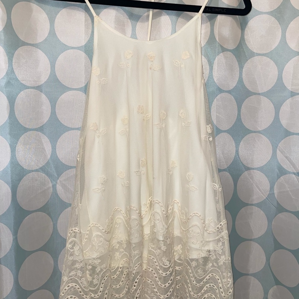Racer back lace blouse (make offer)